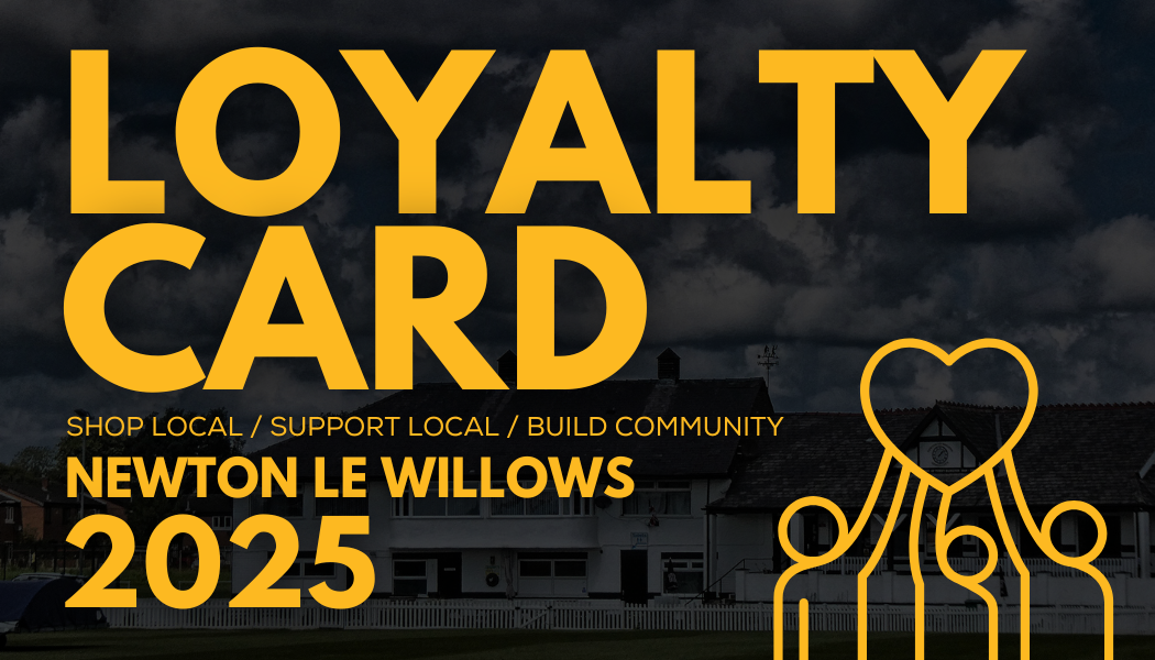 Newton le Willows Loyalty Card 2025